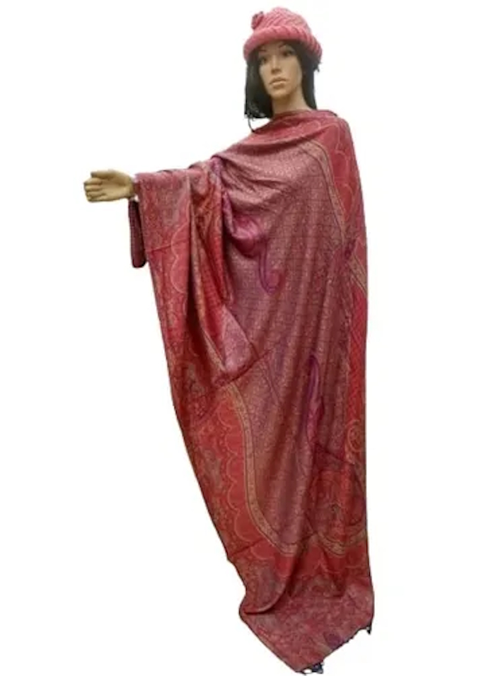 Silk Blend Evening Shawl